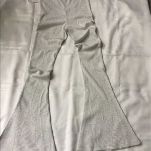 Free People Cozy Ribbed Flare Leggings
